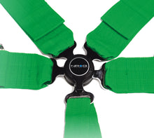 Load image into Gallery viewer, NRG 6PT 3in. Seat Belt Harness / Cam Lock - Green - SBH-6PCGN