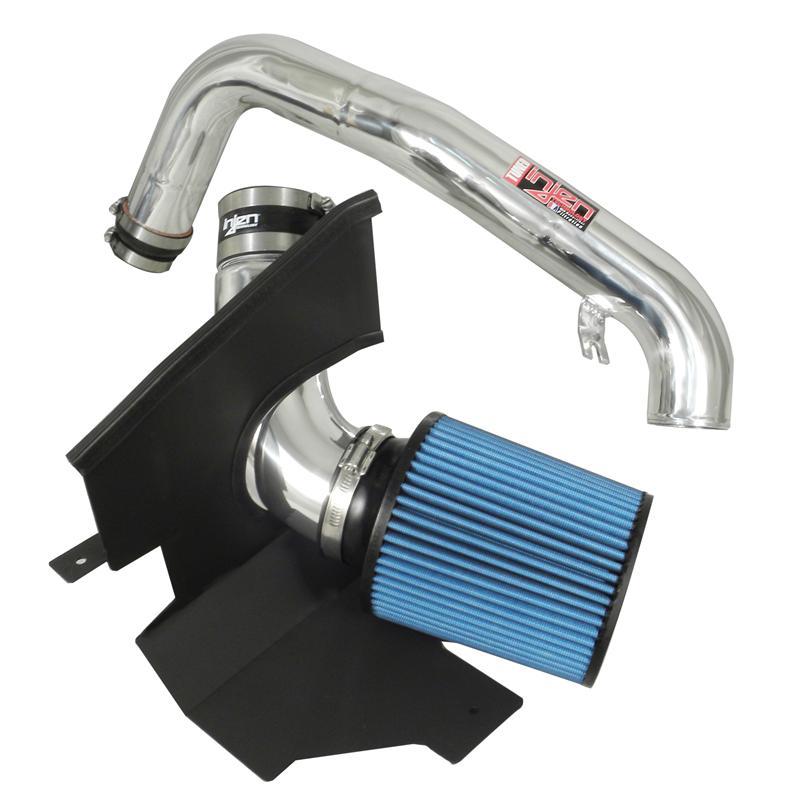 Injen 13-14 Ford Focus ST 2.0L (t) 4cyl Polished Short Ram Intake w/MR Tech & Heat Shield - eliteracefab.com