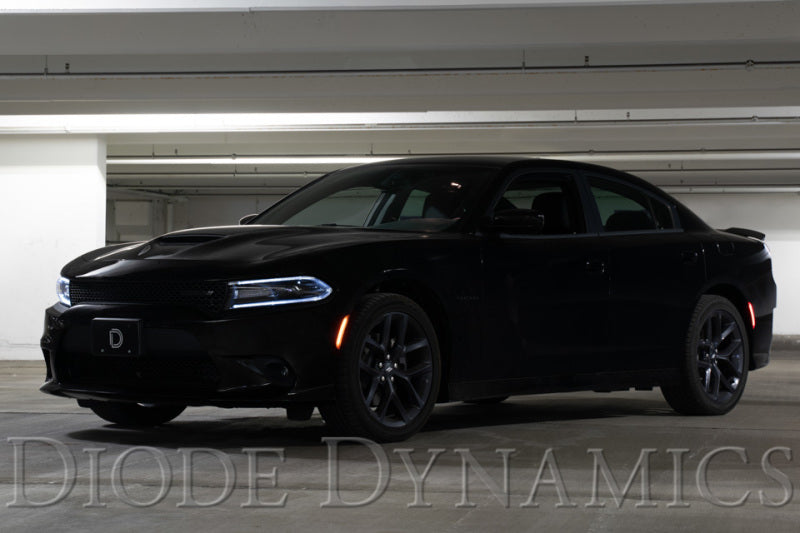 Diode Dynamics 15-21 Dodge Charger LED Sidemarkers - Amber Red (set) Diode Dynamics