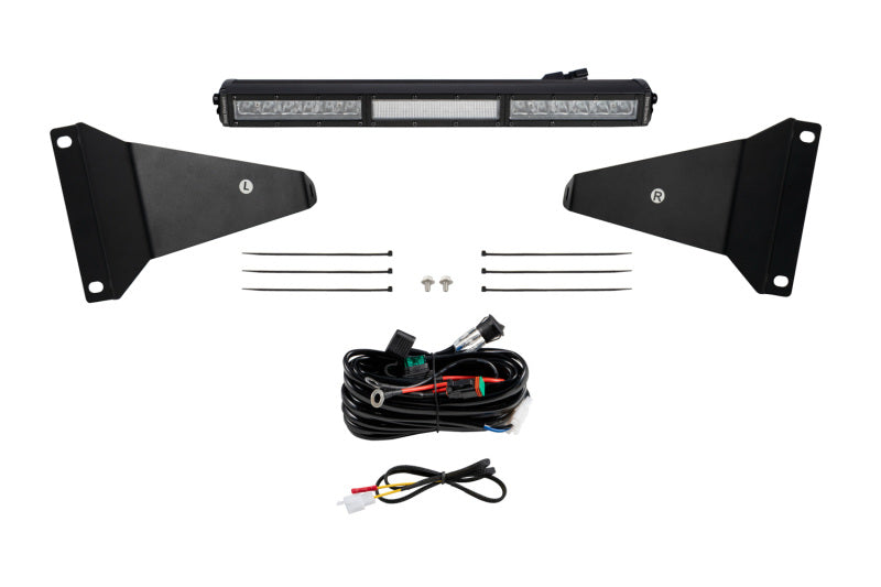 Diode Dynamics Stealth Bumper Light Bar Kit for 2019-Present Ram - White Combo Diode Dynamics