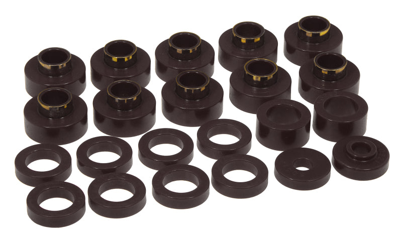 Prothane 80-86 Jeep CJ5/CJ7 Body Mount 22 Bushing Kit - Black - eliteracefab.com