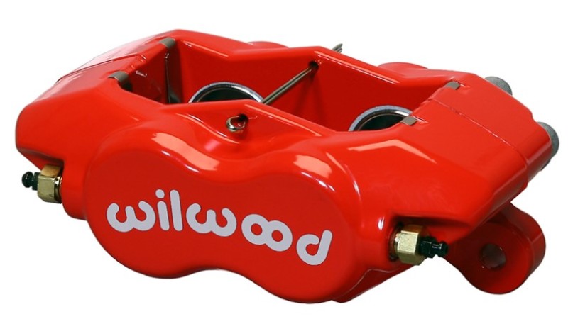 Wilwood Caliper-Forged DynaliteI-Red 1.75in Pistons .81in Disc Wilwood