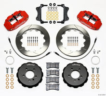 Load image into Gallery viewer, Wilwood Narrow Superlite 6R Front Hat Kit 12.88in Red 06-12 Volkswagen GTI w/ Lines - eliteracefab.com