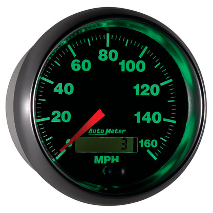 Autometer GS 3-3/8 inch 160 MPH In Dash Speedometer Gauge 3888