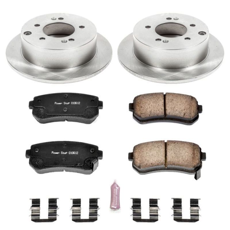 Power Stop 10-13 Kia Forte Rear Autospecialty Brake Kit - eliteracefab.com