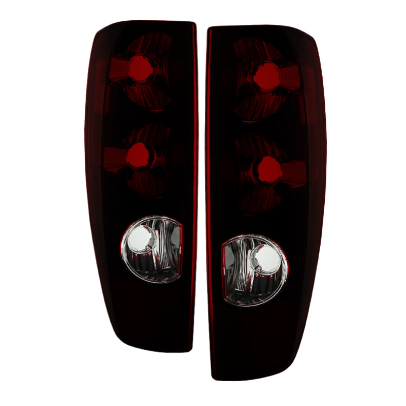 Xtune Chevy/GMC Colorado/Canyon 04-12 OEM Style Tail Lights -Red Smoked ALT-JH-CCOL04-OE-RSM - eliteracefab.com