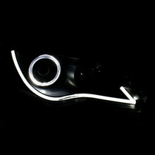 Load image into Gallery viewer, ANZO USA Toyota Camry Projector Headlights W/ Halo Black; 2012-2013 - eliteracefab.com