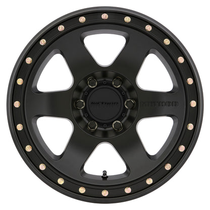 Method MR310 Con6 17x8.5 +35mm Offset 6x5.5 106.25mm CB Matte Black Wheel - eliteracefab.com