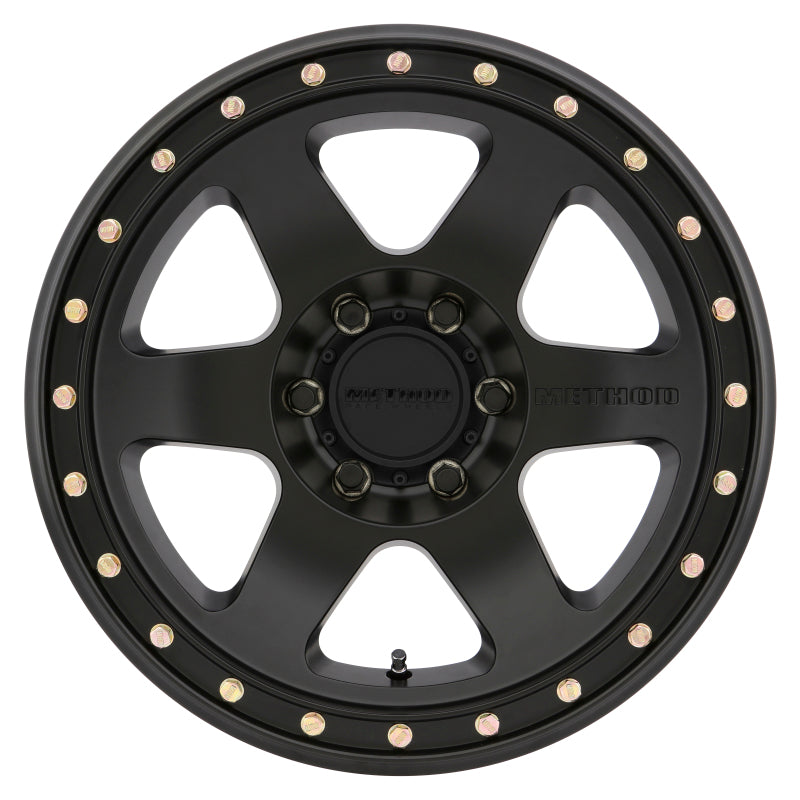 Method MR310 Con6 17x8.5 +35mm Offset 6x5.5 106.25mm CB Matte Black Wheel - eliteracefab.com