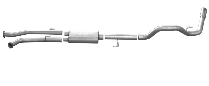 Gibson 07-09 Toyota Tundra SR5 4.7L 3in Cat-Back Single Exhaust - Aluminized - eliteracefab.com