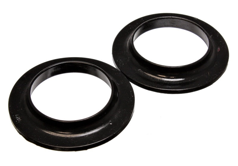 Energy Suspension Universal 3-3/4in ID 5-13/16in OD 7/8in H Black Coil Spring Isolators (2 per set) Energy Suspension