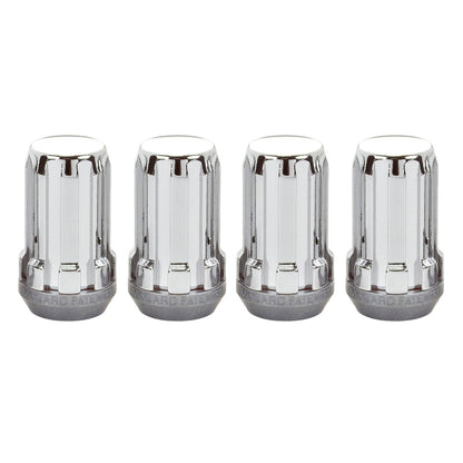 McGard SplineDrive Lug Nut (Cone Seat) M14X1.5 / 1.648in. Length (4-Pack) - Chrome (Req. Tool) - eliteracefab.com