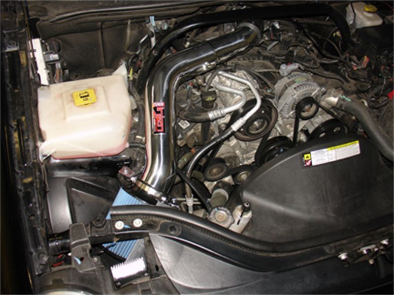 Injen 05-10 Grand Cherokee WK Wrinkle Bk Power-Flow Intake w/ MR Tech & Web Nano Fiber Dry Filter - eliteracefab.com