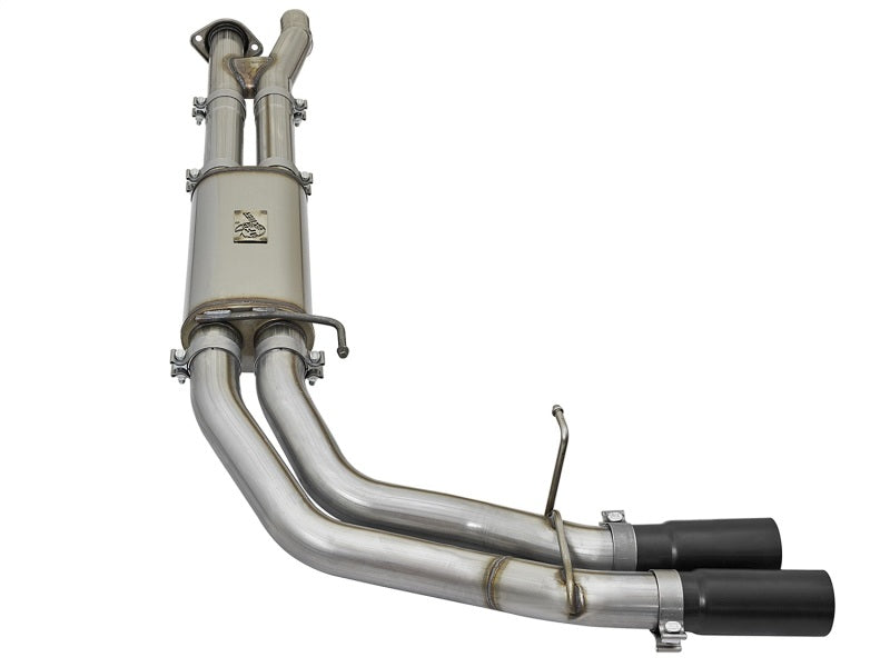 aFe POWER Rebel Series 3in 409 SS Cat Back Exhaust w/ Black Tips 17 Ford F-150 Raptor V6-3.5L - eliteracefab.com