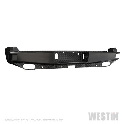 Westin 17-21 Ford F-250/350 HDX Bandit Rear Bumper - Black - eliteracefab.com