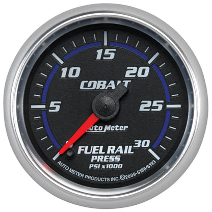 Autometer Cobalt 52mm 0-30,000 PSI F/S Electronic Diesel Fuel Rail Pressure Gauge (Cummins 5.9L) 6186