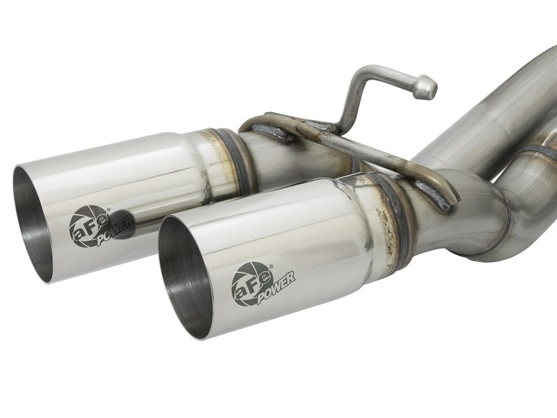 aFe Rebel Exhausts Cat-Back SS w/Polished Tip 16 Toyota Tacoma V6-3.5L aFe