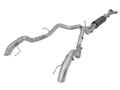 aFe MACH Force-Xp Cat-Back Exhaust w/Dual Hi-Tuck Tips 17-18 Ford F-150 Raptor V6-3.5L (tt) aFe