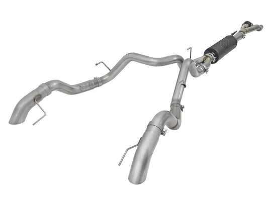 aFe MACH Force-Xp Cat-Back Exhaust w/Dual Hi-Tuck Tips 17-18 Ford F-150 Raptor V6-3.5L (tt) aFe