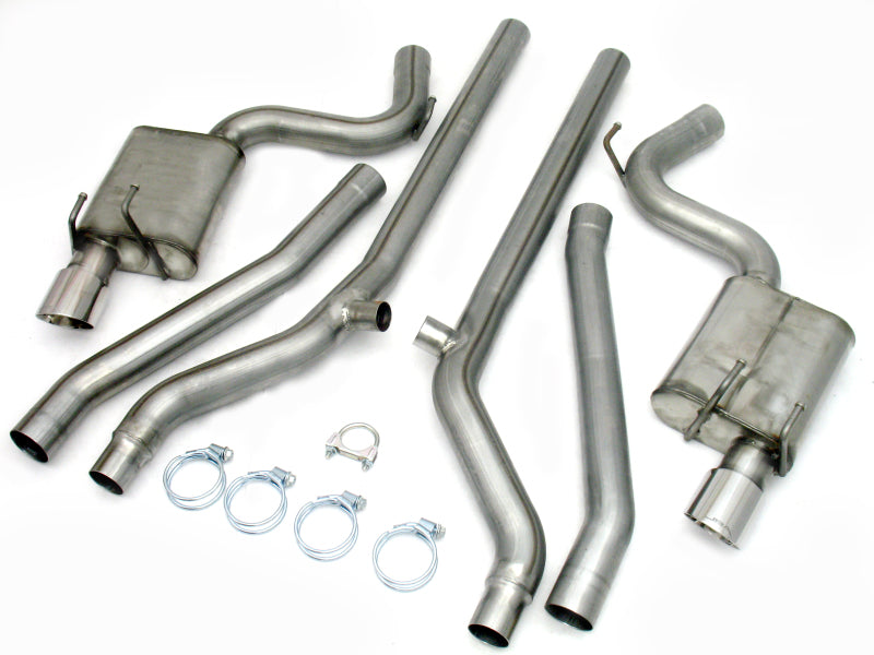 JBA 10-14 Chevrolet Camaro 6.2L 409SS Dual Rear Exit Cat-Back Exhaust JBA