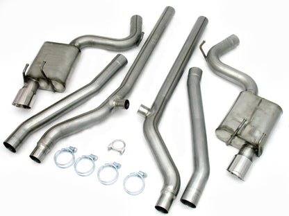 JBA 10-14 Chevrolet Camaro 6.2L 409SS Dual Rear Exit Cat-Back Exhaust JBA