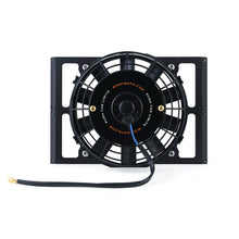 Load image into Gallery viewer, Mishimoto Universal 10in. Heavy-Duty Oil Cooler Fan Shroud - Micro Wrinkle Black - eliteracefab.com