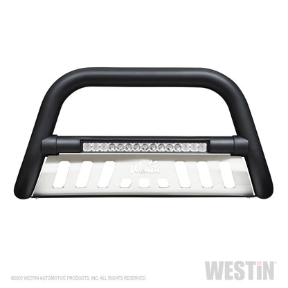 Westin 19-20 Ram 2500/3500 Ultimate LED Bull Bar - Textured Black - eliteracefab.com