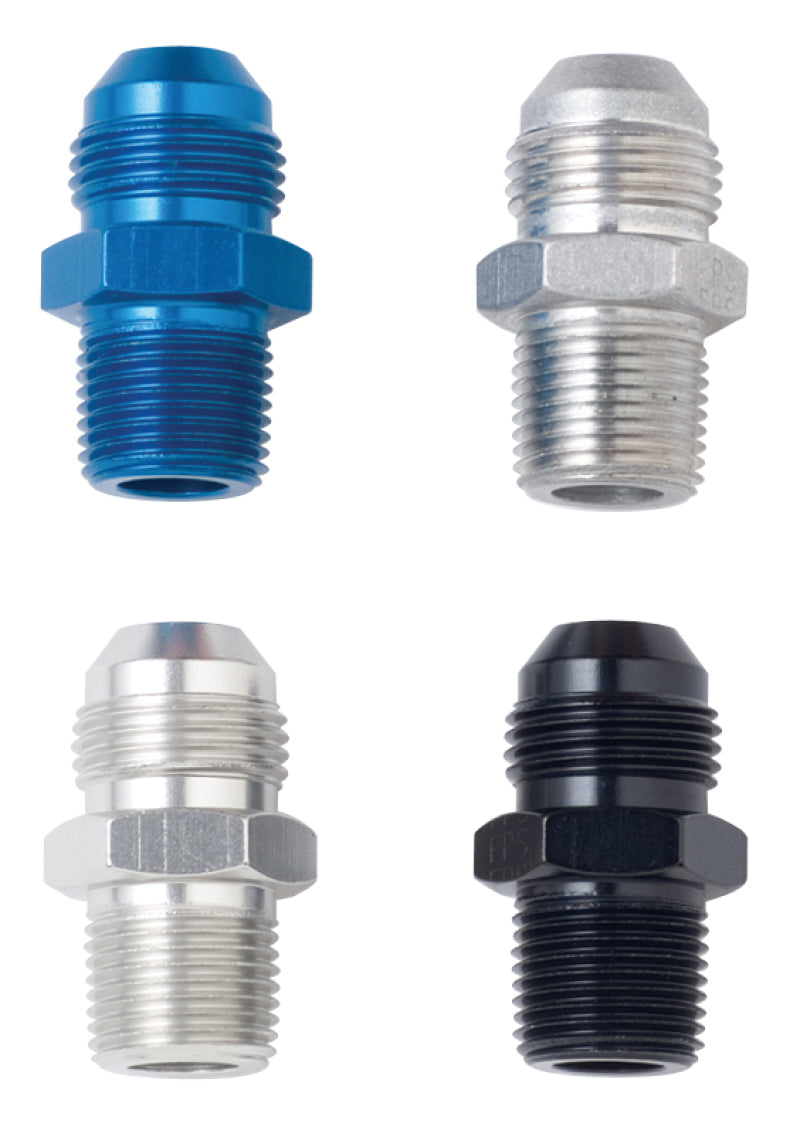 Fragola Performance Systems 481666-BL AN to Pipe Thread Fittings -6AN x 3/8 NPT Straight Fragola