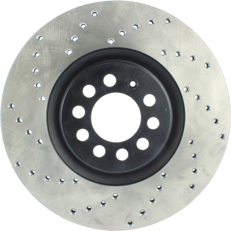 StopTech 00-06 Audi TT Quattro / 03/04-12/04 VW Jetta Right Front Drilled CRYO-STOP Rotor Stoptech