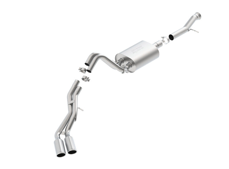 Borla 2015 Cadillac Escalade/Yukon Denali 6.2L V8 AT 2WD/4WD Split Side Exit SS S-Type CB Exhaust - eliteracefab.com