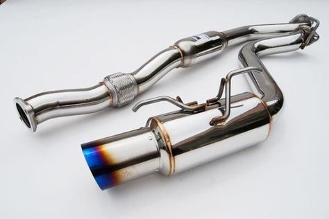 Invidia N1 Street Burnt Titanium Tip Cat Back Exhaust Subaru WRX 2008-2014 Hatchback - eliteracefab.com