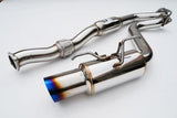 Invidia N1 Street Burnt Titanium Tip Cat Back Exhaust Subaru WRX 2008-2014 Hatchback