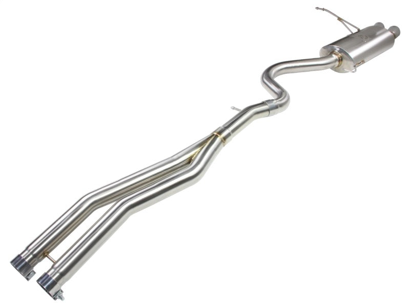 aFe MACHForce Exhaust Cat-Back SS-304 w/ Polished Tips 07-13 BMW 328i (E92/93) L6 3.0L Non-Turbo - eliteracefab.com