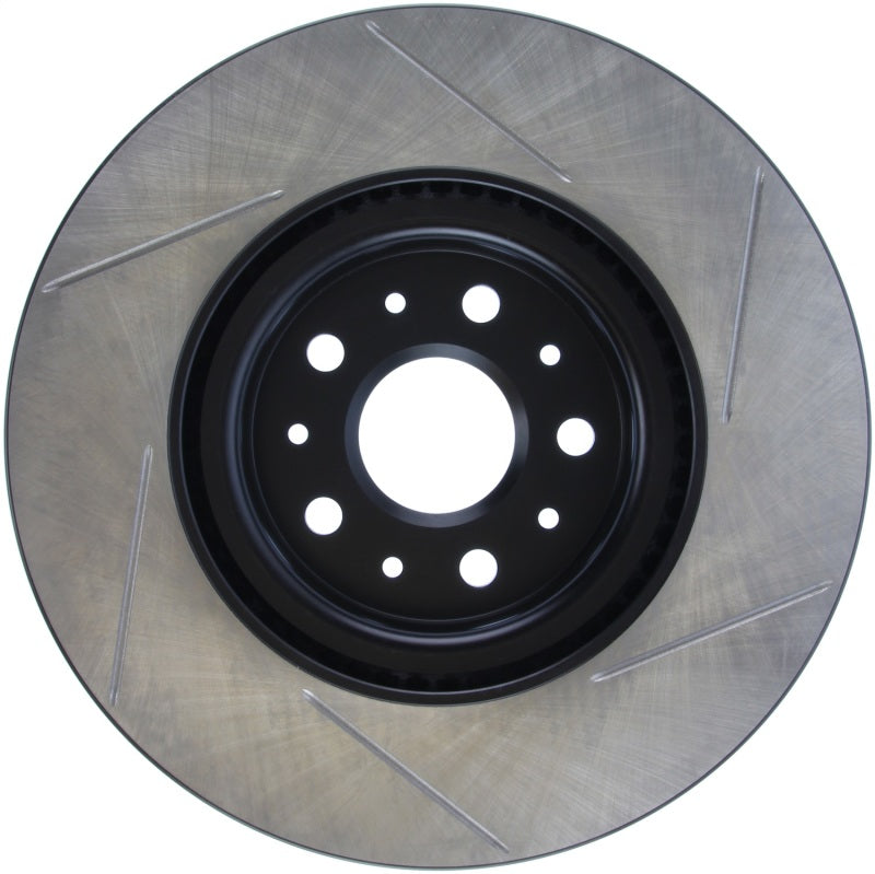 StopTech Sport Slot 16-18 Cadillac CT6 Slotted Front Right Rotor - eliteracefab.com