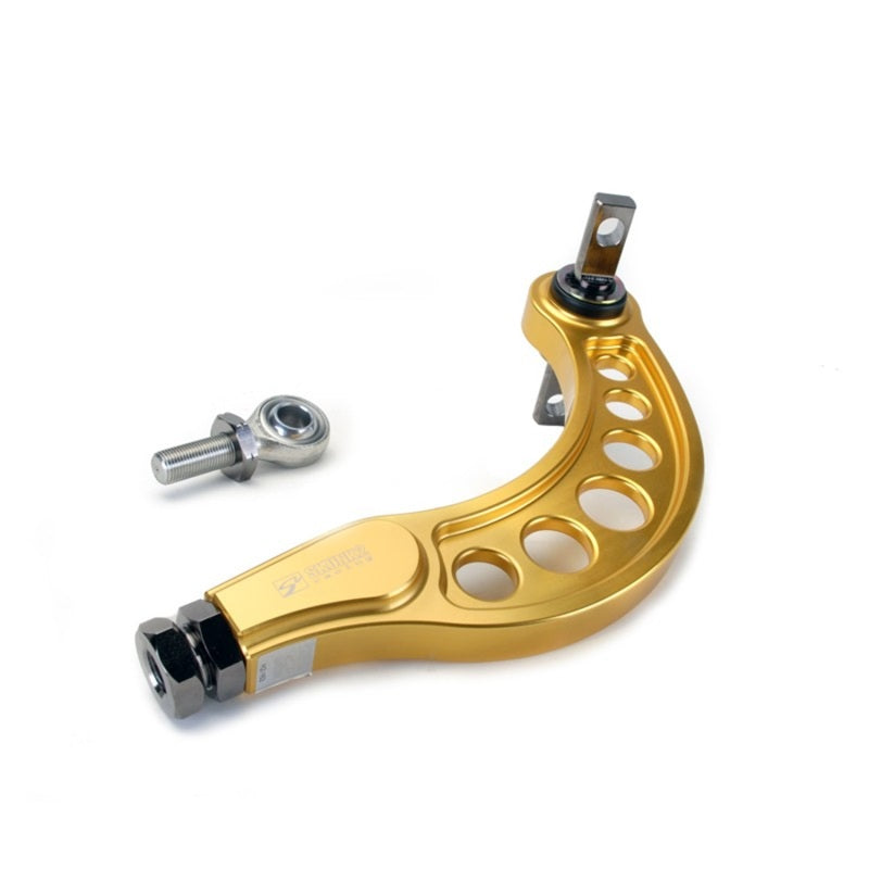 Skunk2 Pro Series 12-13 Honda Civic Gold Anodized Adjustable Rear Camber Kits - eliteracefab.com