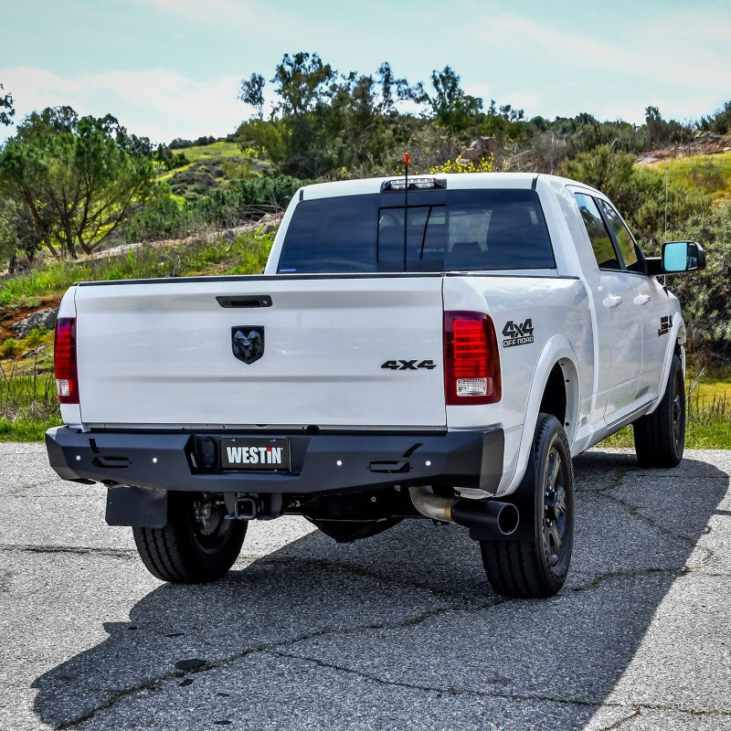 Westin 09-18 Ram 1500 Pro-Series Rear Bumper - Textured Black Westin