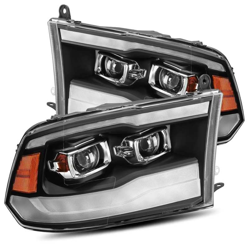 09-18 Ram Truck PRO-Series G2 Projector Headlights Black - eliteracefab.com