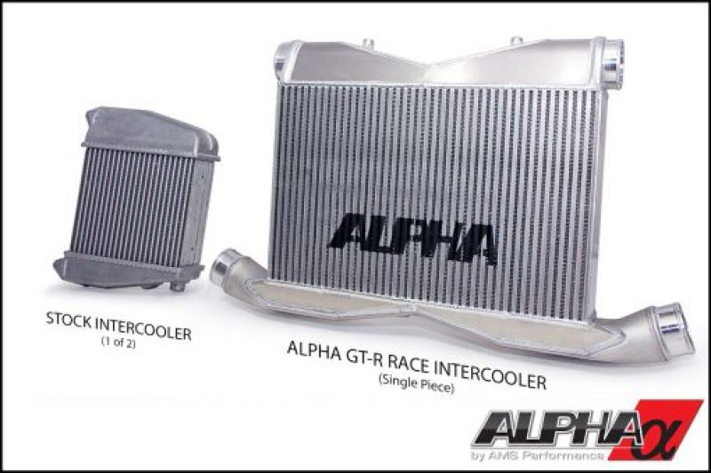 AMS Alpha Front Mount Intercooler | 2009-2015 Nissan R35 GT-R - eliteracefab.com