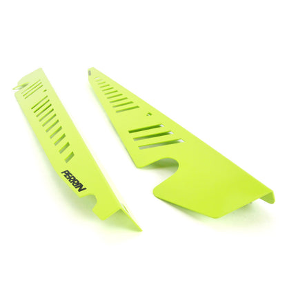 Perrin Neon Yellow Fender Shroud Kit for 2015+ Subaru WRX and 2015+ STI - eliteracefab.com