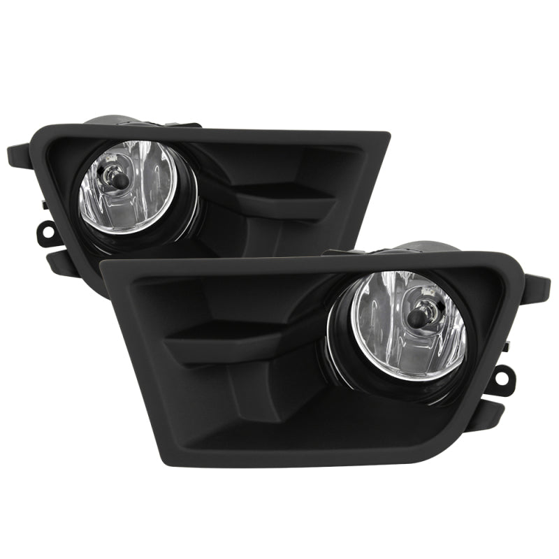 Spyder Ford Mustang 10-12 OEM Fog Light W/Universal Switch- Clear FL-FM2015-C - eliteracefab.com