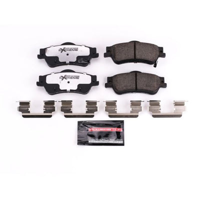 Power Stop 11-17 Chevrolet Caprice Rear Z26 Extreme Street Brake Pads w/Hardware - eliteracefab.com