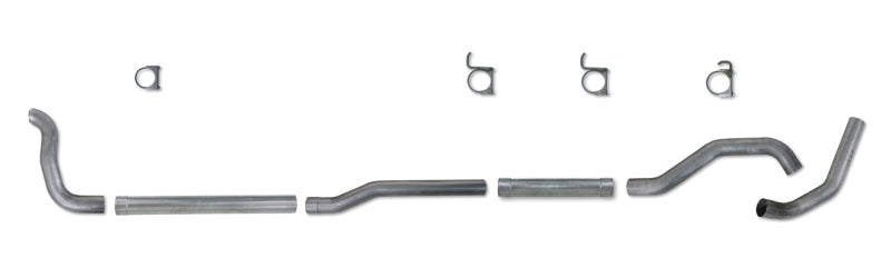 Diamond Eye KIT 4in TB MFLR RPLCMENT PIPE SGL AL: 2-WHEEL DRIVE ONLY 89-93 DODGE CUMMINS 5.9L- K4209A-RP Diamond Eye Performance