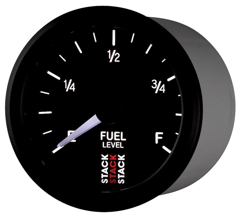 AutoMeter GAUGE; FUEL LEVEL; PRO STEPPER MOTOR; 52MM; BLK; 0-280OHM PROGRAMMABLE - eliteracefab.com