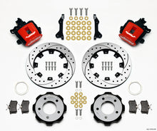 Load image into Gallery viewer, Wilwood Combination Parking Brake Rear Kit 12.19in Drilled Red 2006-Up Civic / CRZ - eliteracefab.com