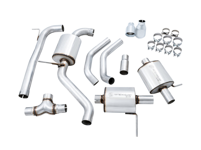 AWE Tuning 18-21 Volkswagen Jetta GLI Mk7 Touring Exhaust - Chrome Silver Tips (Fits High-Flow DP)