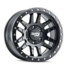 Load image into Gallery viewer, Dirty Life 9309 Canyon Pro 17x9/5x127 BP/-12mm Offset/71.5mm Hub Matte Black Wheel -  simulated Beadlock