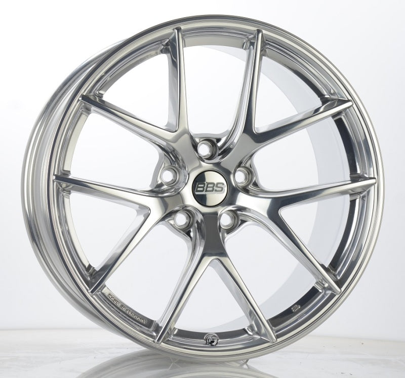 BBS CI-R 20x11.5 5x120 ET52 Ceramic Polished Rim Protector Wheel -82mm PFS/Clip Required.