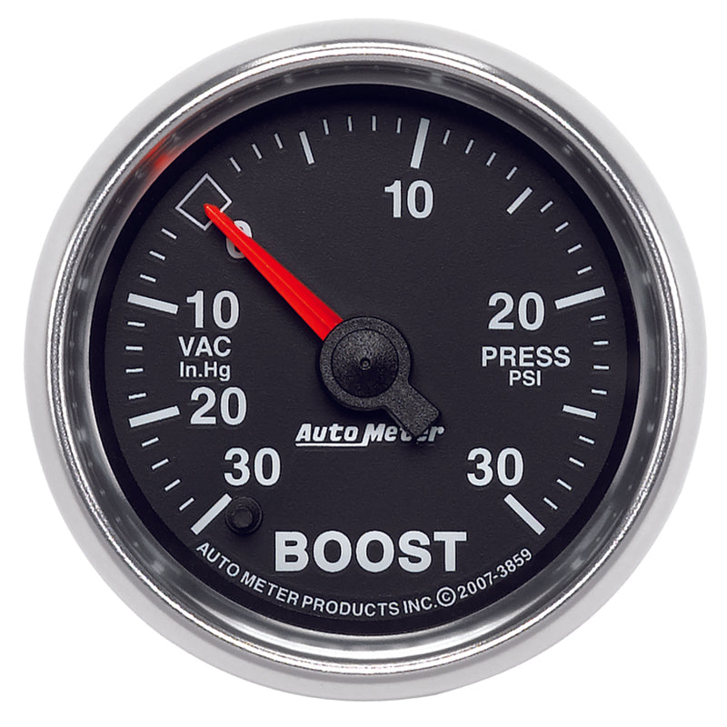 Autometer GS 30inhg-30PSI Digital Vac/Boost Gauge 3859