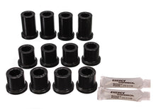 Load image into Gallery viewer, Energy Suspension 84-85 Toyota 4Runner 2 &amp; 4WD Black Front Leaf Spring Bushing Set - eliteracefab.com