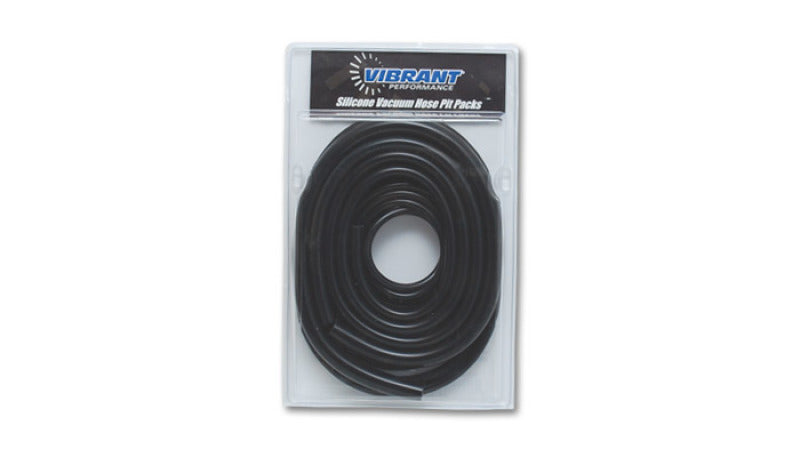 Vibrant Silicon vac Hose Pit Kit Blk 5ft- 1/8in 10ft- 5/32in 4ft- 3/16in 4ft- 1/4in 2ft-3/8in - eliteracefab.com